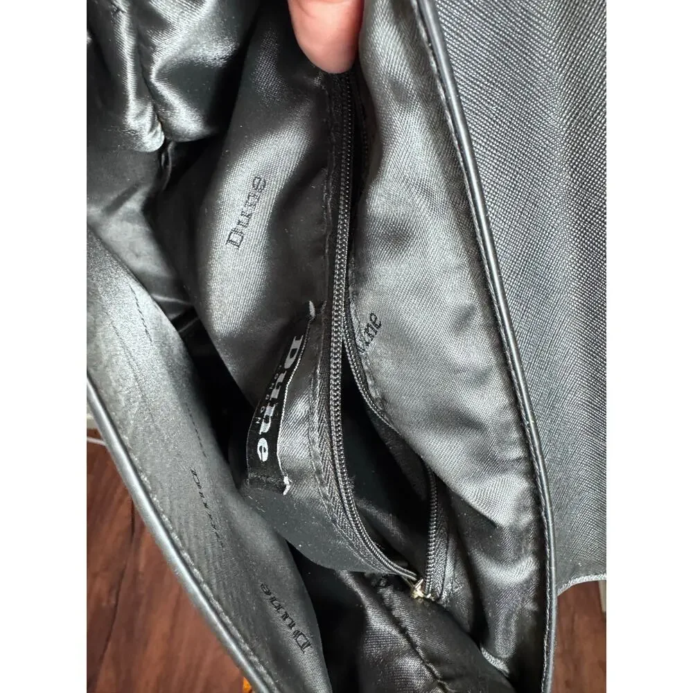 Dune London Black & Floral Handle Bag